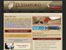 Tablet Screenshot of dstaffordandassociates.com
